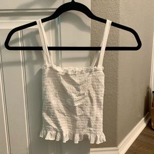 Sunday Best white crop top